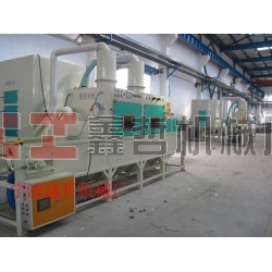 鑫哲-自動(dòng)噴砂機(jī)，自動(dòng)輸送式噴砂機(jī)，通過(guò)式噴砂機(jī)，通過(guò)式生產(chǎn)線